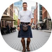 Denim Kilts