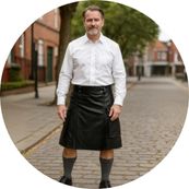 Leather Kilt 