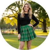 Mini Kilt Skirt