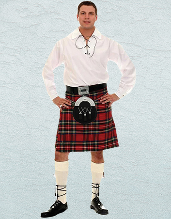 Casual Kilt Outfit