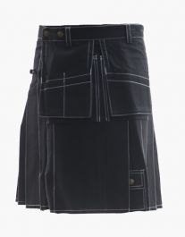 Modern Black Working kilt - Working Kilt - UTK