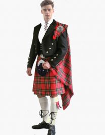 Prince Charlie Kilt Outfits - 8 Yard and Light Weight Kilt Outfit - UTK