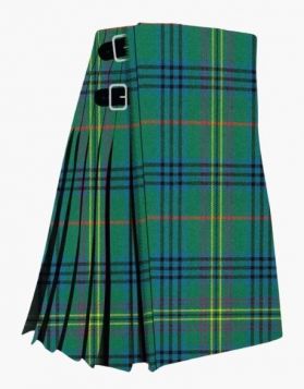 Mens Kennedy Tartan Kilt - Front Image 