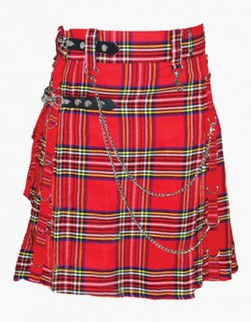 Fashion Royal Stewart Gothic Utility Kilt