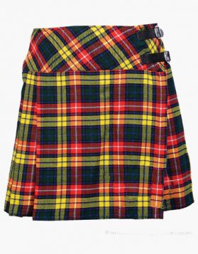 Female Buchanan Tartan Mini Kilt