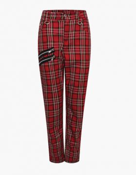 Gothic Royal Stewart Tartan Trouser - Front Image