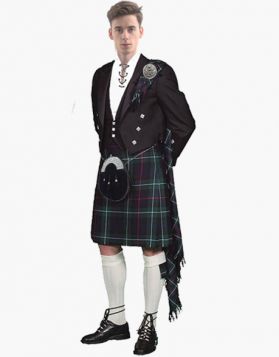 Prince Charlie Kilt Outfit Deluxe Package- Front Image 