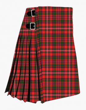 Mens Clan Mackinnon Tartan Kilt - Front Image 