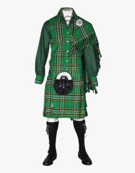 Mens Irish National Kilt Outfit