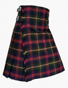 Mens MacLennan Modern Tartan Kilt - Side Image