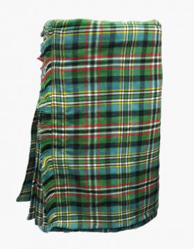 Mens Scott Green Ancient Tartan Kilt