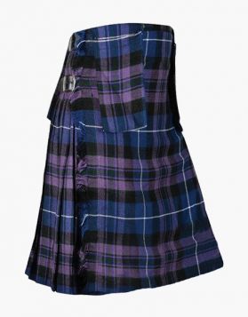  Pride of Scotland Tartan Kilt with Front Pockets