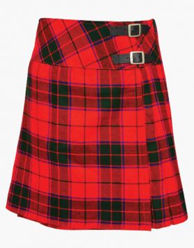 Robertson Red Modern Women Mini Kilt