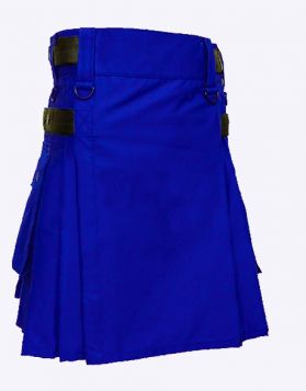 Royal Blue Deluxe Kilt