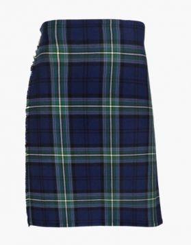 Rugby Tartan Kilt with Buckle Straps