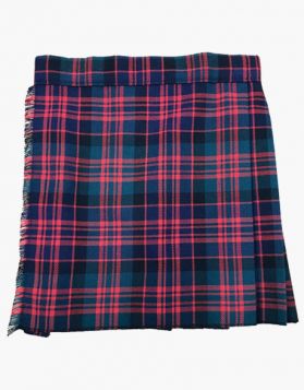 Kids MacDonald Tartan Kilt - Front Image 