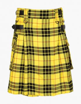 Traditional Macleod of Lewis Tartan Utility Kilt