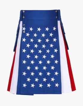 American Flag Hybrid Kilt- Front Image