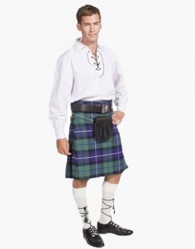 Casual Kilt Outfit 6-Piece Package