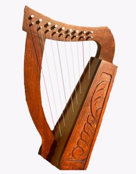 Celtic Lyre Harp with 9 Strings