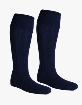 Blue Kilt Socks
