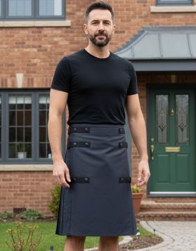 Black Rainbow Hybrid Kilt- Front Image