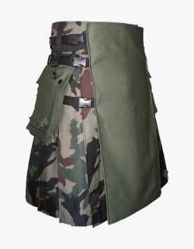 Woodland Camouflage Hybrid Kilt
