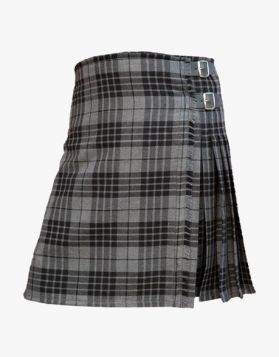 GREY WATCH TARTAN KILT FOR WOMEN