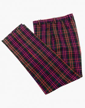 Black Watch Tartan Plaids Pant - Front Image 