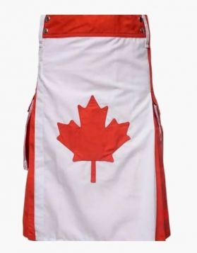 Men Heritage of Ireland Tartan Utility Kilt - Front Image