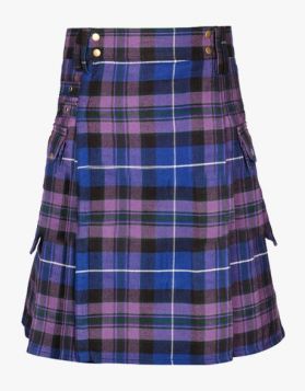 Pride Of Scotland Tartan Utility Kilt For Men