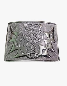 SILVER BUCKLE FOR KILT