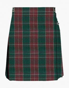 Ladies Clan Cameron of Erracht Tartan Kilt 
- Front Image