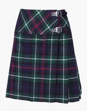 Mackenzie Short tartan kilt for women